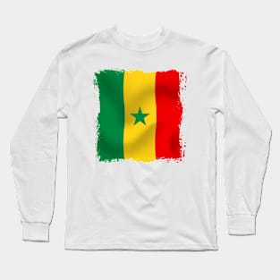 Senegal artwork Long Sleeve T-Shirt